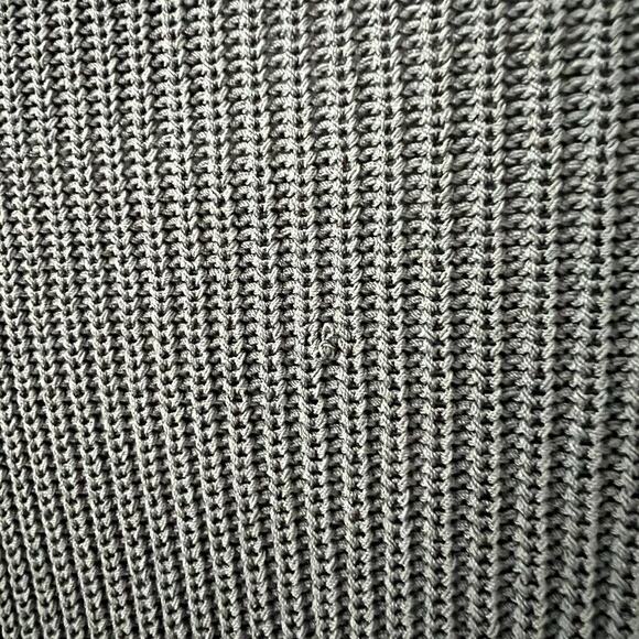 Wilfred Sweater Womens Large Green Knit Open Arm Ties Aritiza Crop - Picture 5 of 13